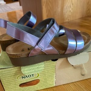 Naot Kayla metallic purple